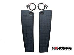 Ford Raptor Flexible Solar Panel Kit - Complete Kit w/ Waterproof Controller + Hood Decal - 2017-2020 - 70W Ford Raptor Flexible Solar Panel Kit - Complete Kit w/ Waterproof Controller + Hood Decal - 2017-2020 - 70W